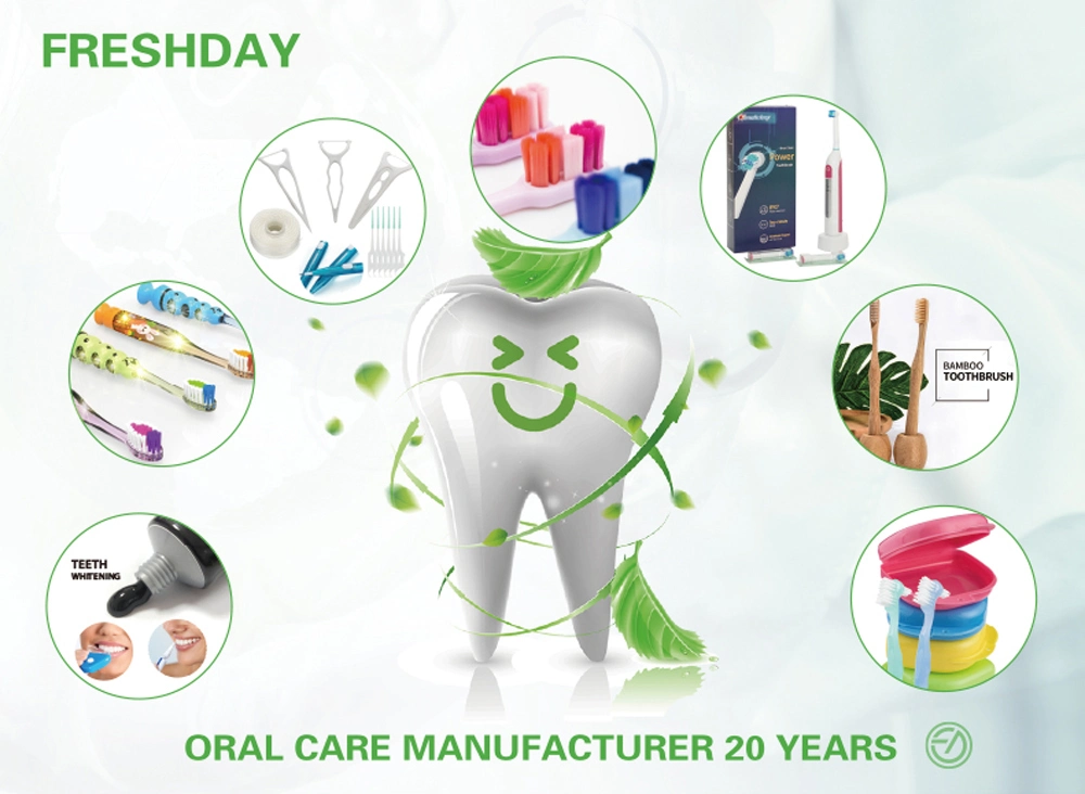 Wholesale Customized Biodegradable Plastic Packaging Natural Dental Floss Stick