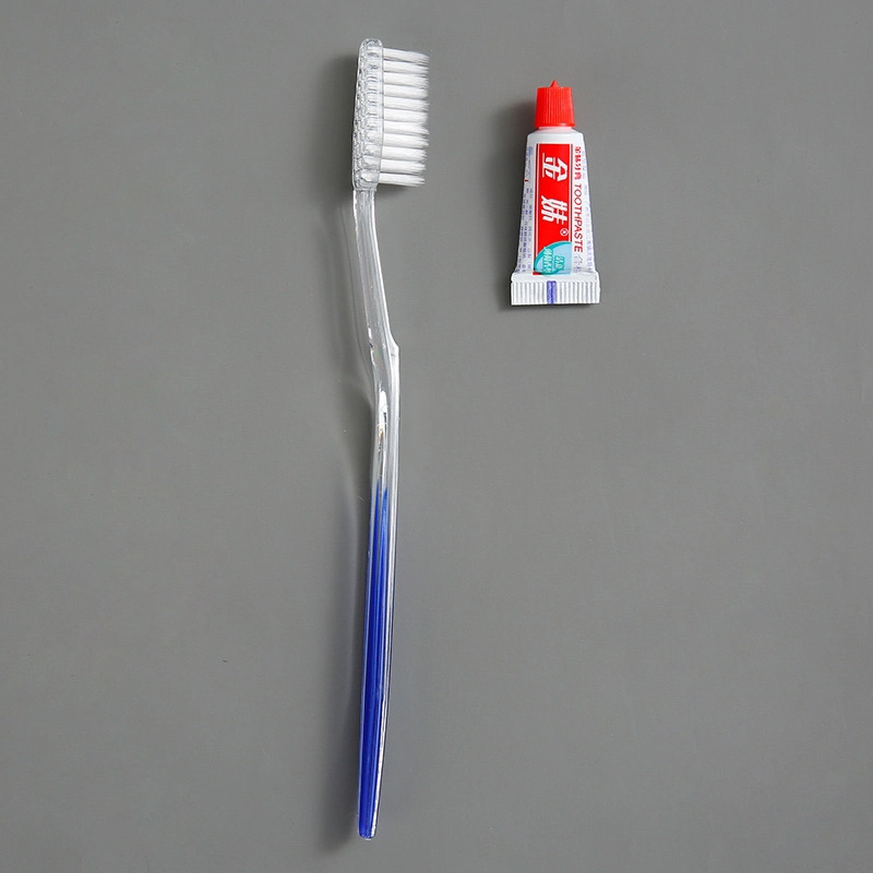 Custom Cheap Hotel Dental Kit Disposable Toothbrush with Toothpaste