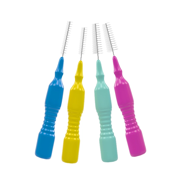 Teeth Breath Cleaning Bulk Nylon Bristles Safe Oral Care Cleaning Convenient Retractable Teeth Gap Brush Care Disposable Interdental Brush