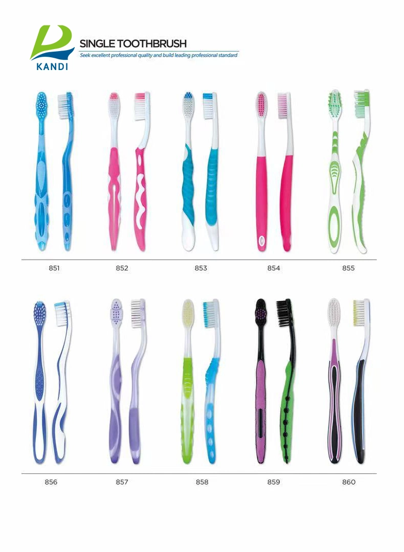 Whitening Wholesale Dental Adult Toothbrush with Soft Bristle