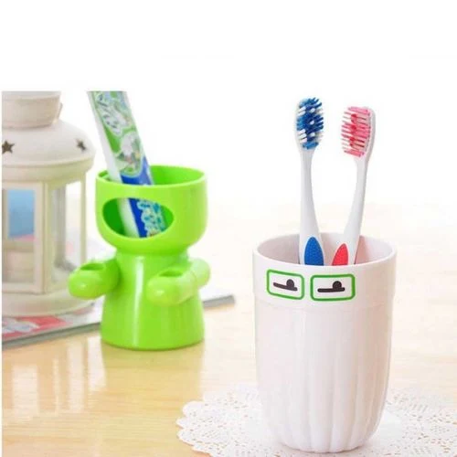 Selling Lovers Toothpaste Toothbrush Holder Stand Rack Bathroom Sets Hot Sale