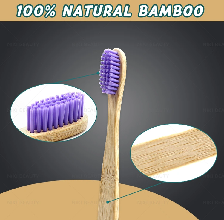 Travel Disposable Reusable Bamboo Charcoal Toothbrush Soft Bristle Toothbrush