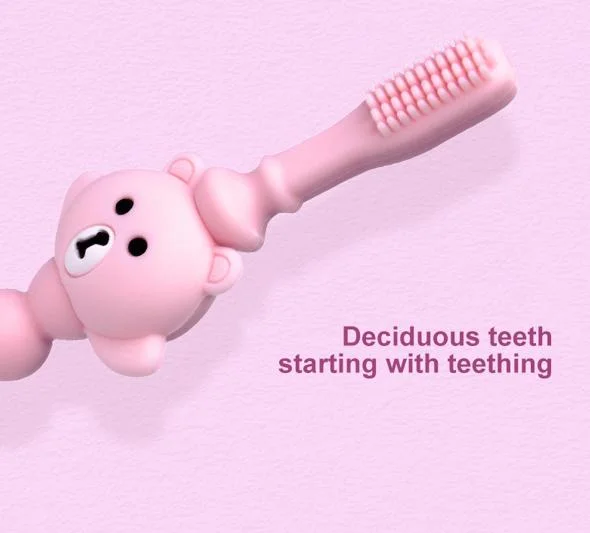 Infant Deciduous Teeth and Tongue Toothbrush