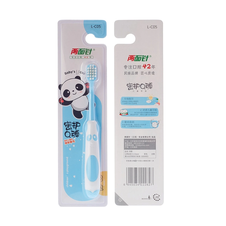Wholesale Custom Logo High Quality Soft Bristles Kids Plastic Manual Toothbrush Manufacturer
