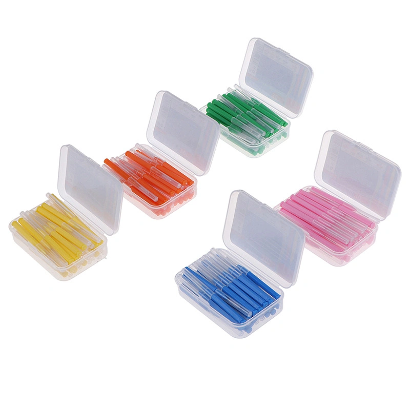 PP Plastic Orthodontic Braces Biodegradable Disposable Oral Care Interdental Brush Dental