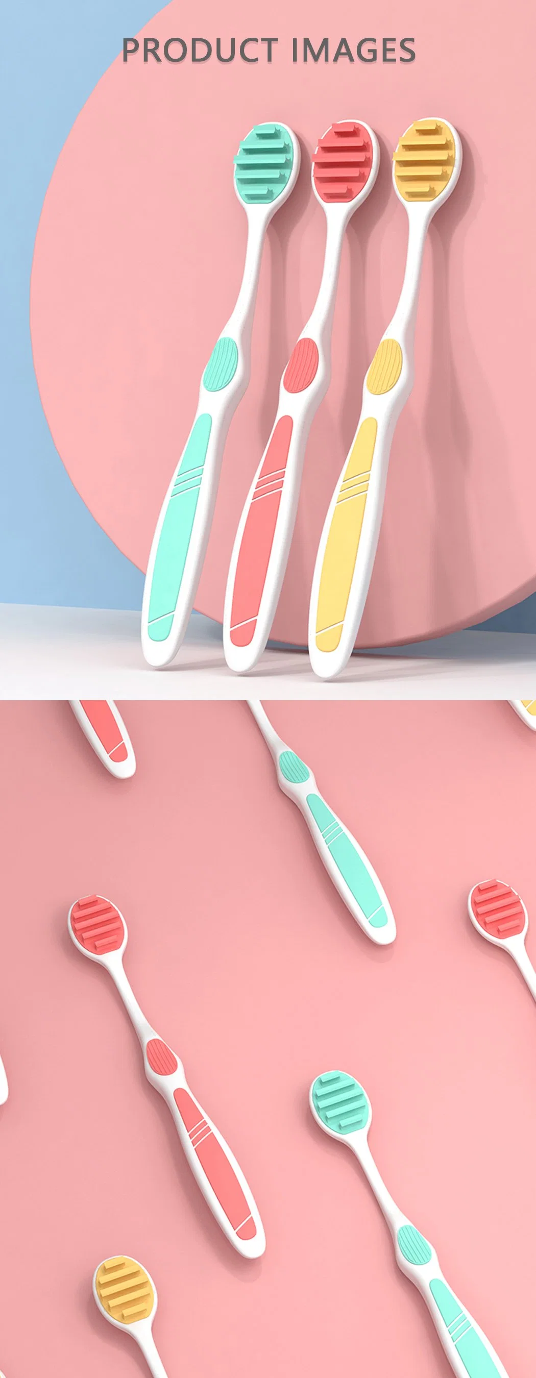 High Quality Colorful Silicone Tongue Coating Cleaning Brush Plastic Tongue Cleaner Scraper