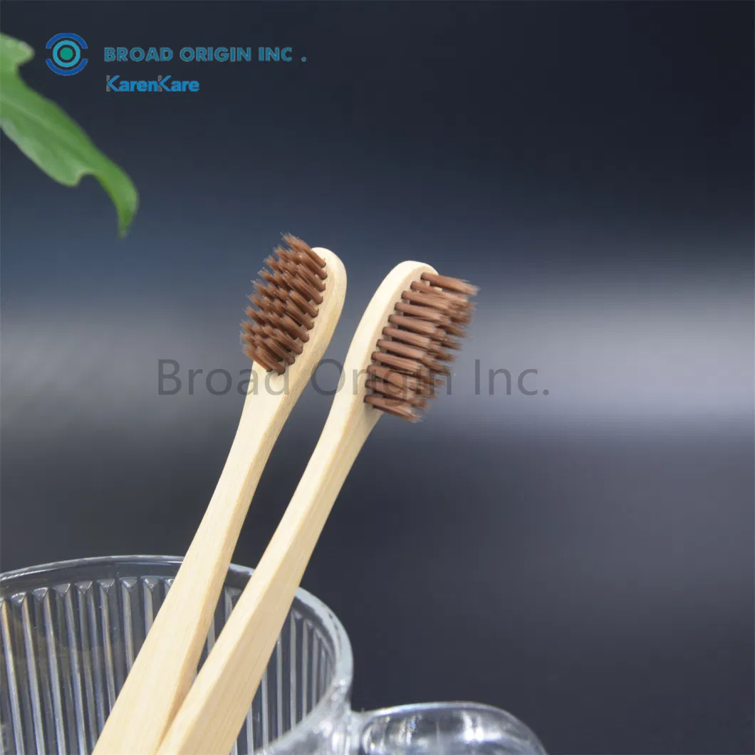 Cheap Price 100% Biodegradable Bristle Bamboo Toothbrush Wholesale