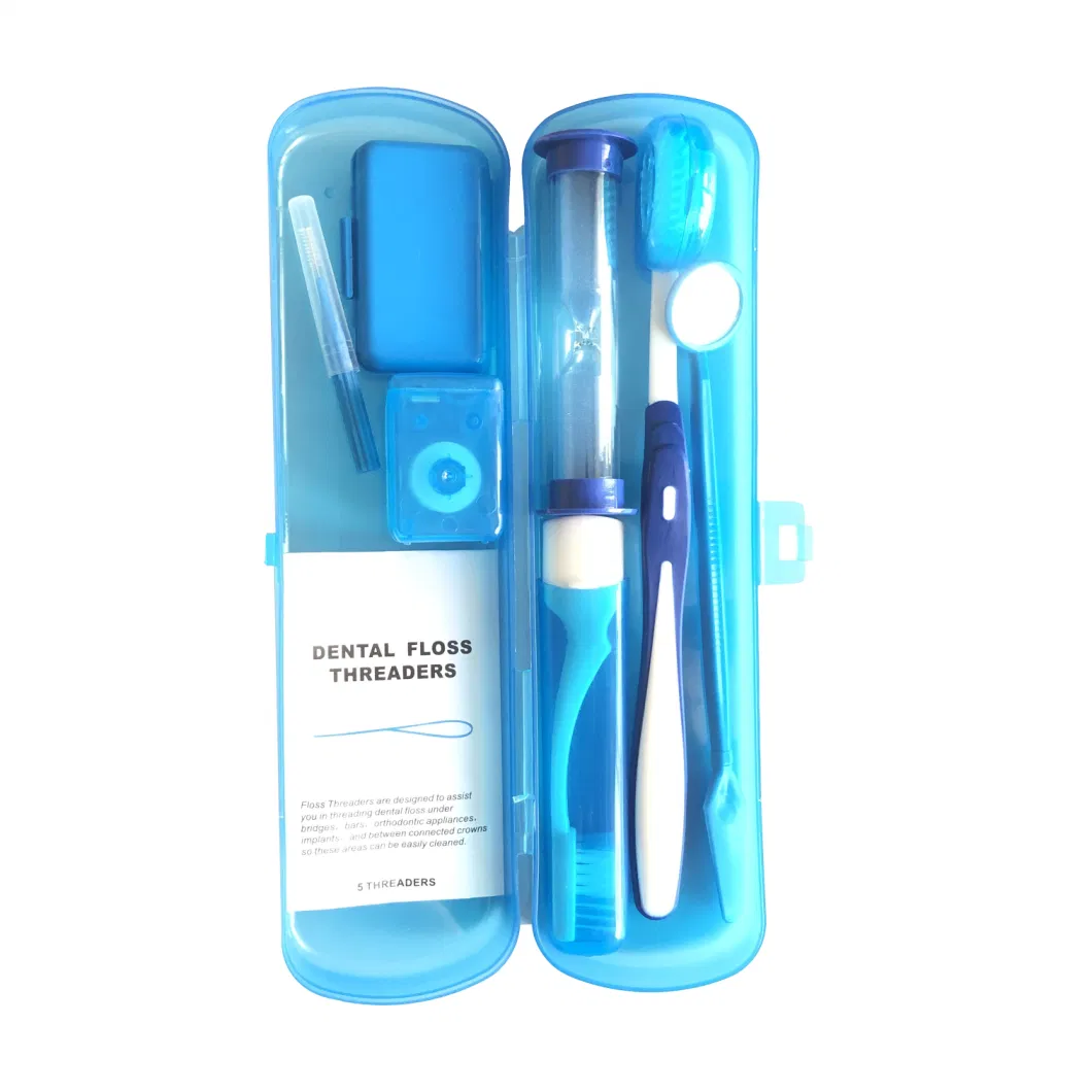 Oral Dental Cleaning Care Ortho Floss Orthodontic Care Brushing Kit