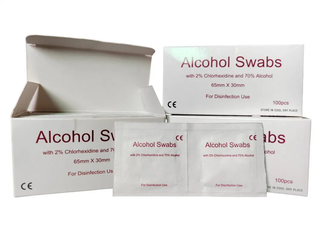 Customized 70% Alcohol Pad Antibacterial Wet Wipes Custom Disinfecting Cleaning Wipes Hand and Surface Sanitizing Wipes