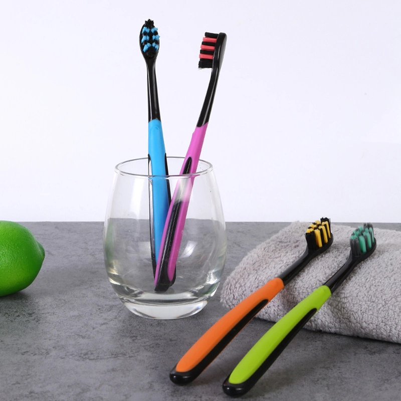 Travel/Household/Hotel Adult Toothbrush Dental Cleaning Profiled Hole Toothbrush Personlized Logo Printing