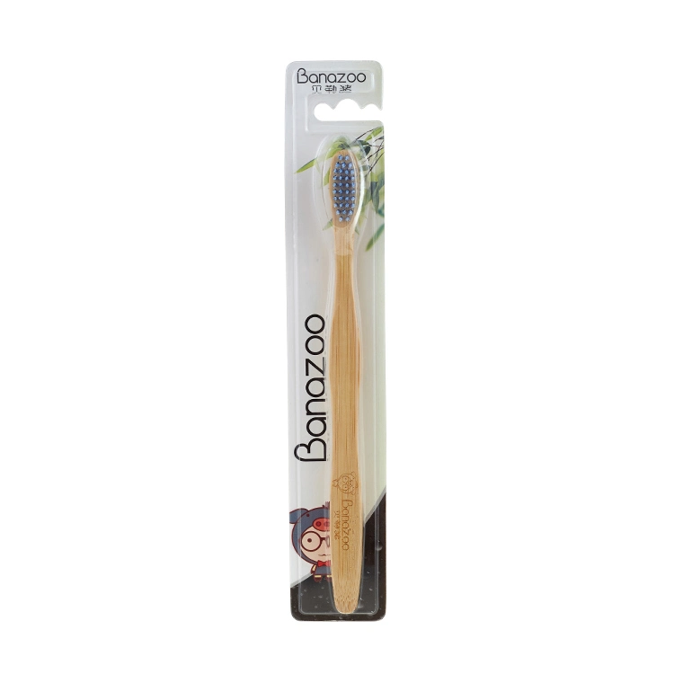 Wholesale Cheap Custom Logo Round Bambo Toothbrush Bamboo Bristle Toothbrush