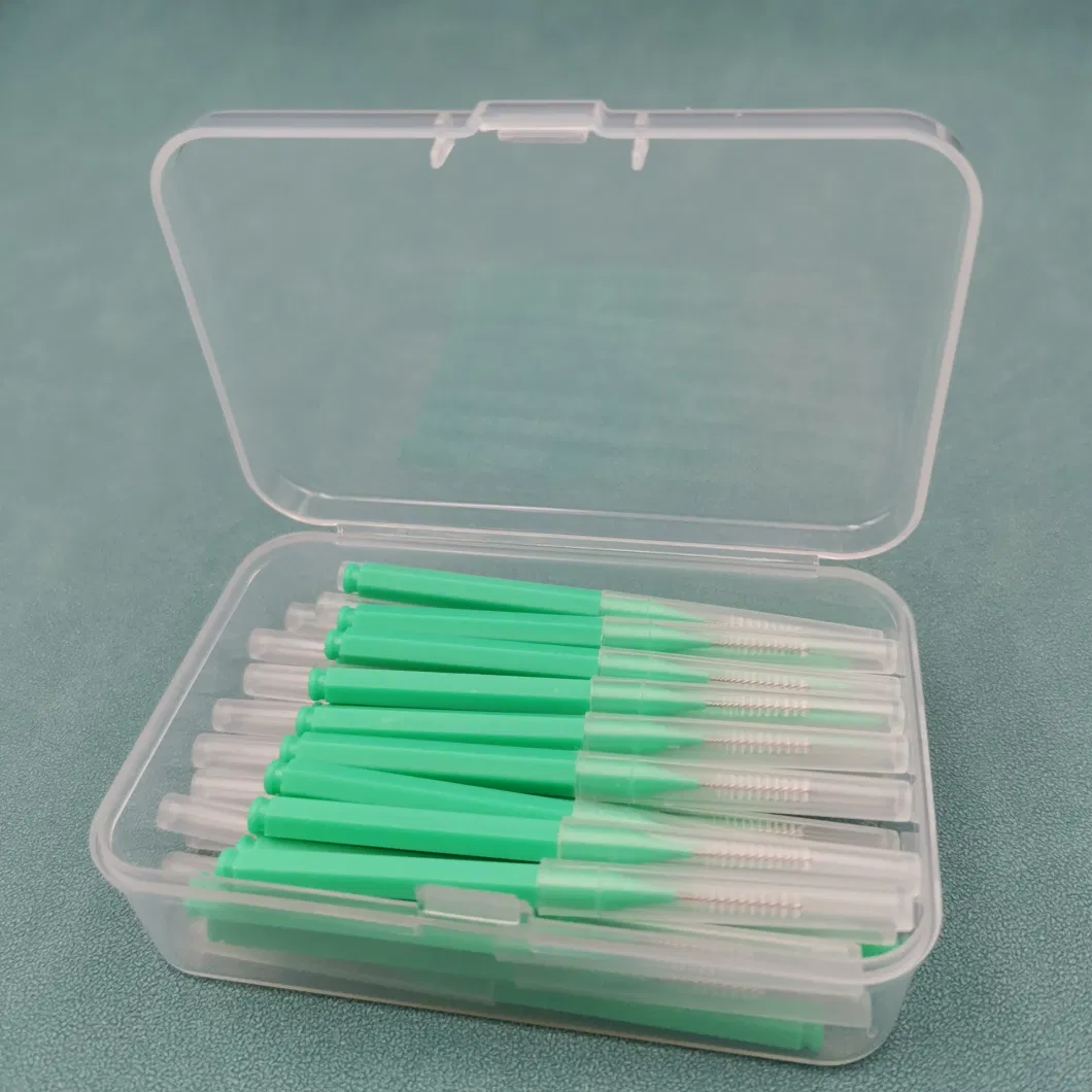 Wholesale Eco Friendly Biodegradable Bamboo Tooth Pick Biodegradable Bamboo Interdental Tooth Interdental Brush