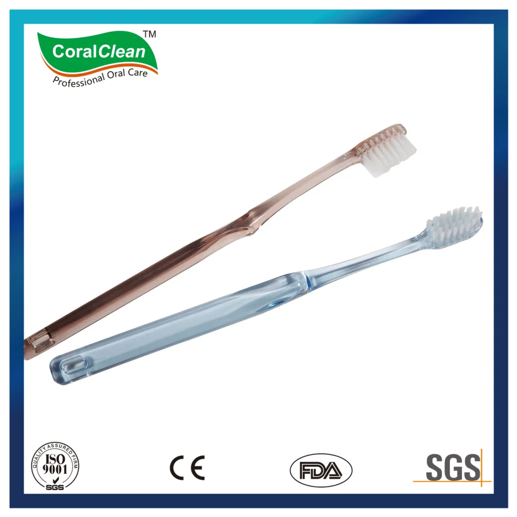 Beautiful Bright Handle &amp; Bamboo Charcoal Bristle Toothbrush