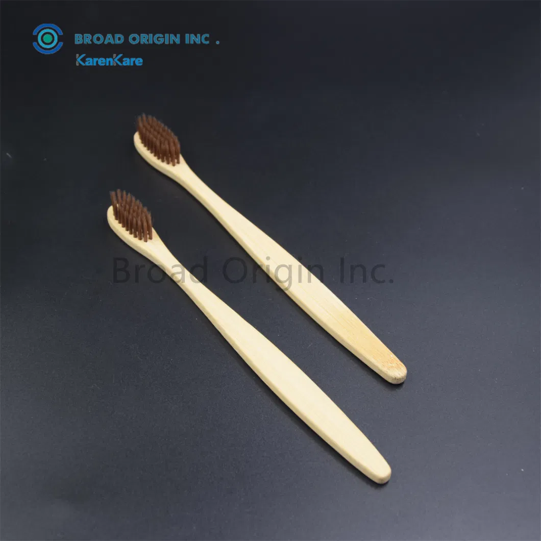 Cheap Price 100% Biodegradable Bristle Bamboo Toothbrush Wholesale