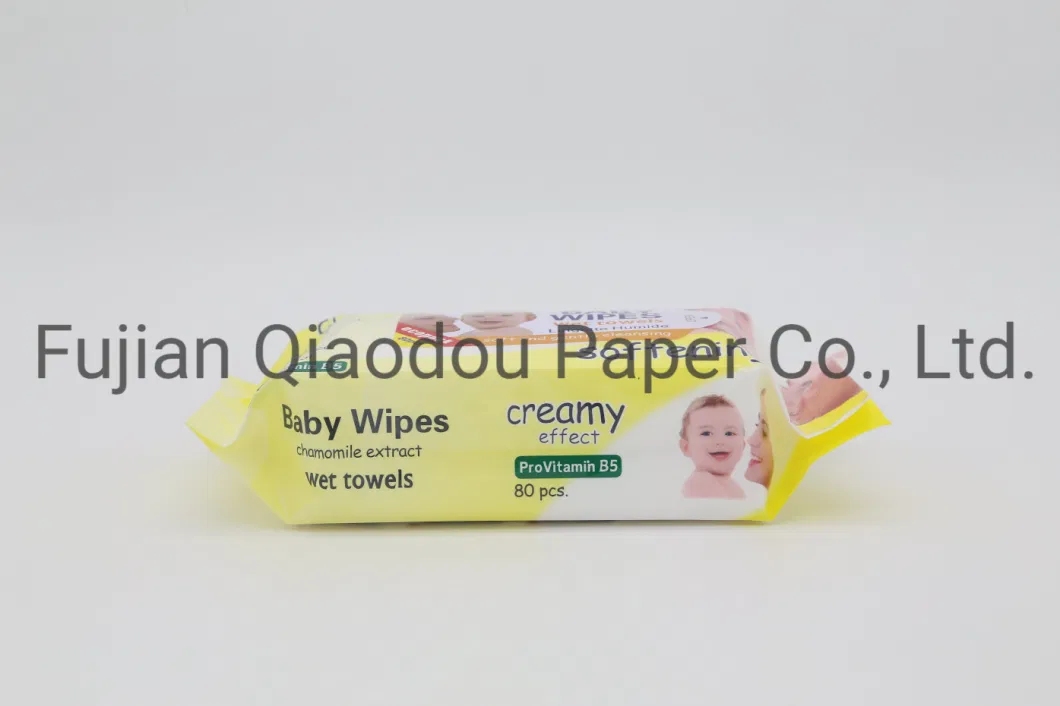 100% Biodegradable Flushable Disposable Hand Clean Organic Water Nonwoven Wipes Baby Wet Wipe Manufacturer Daily Use Wipes