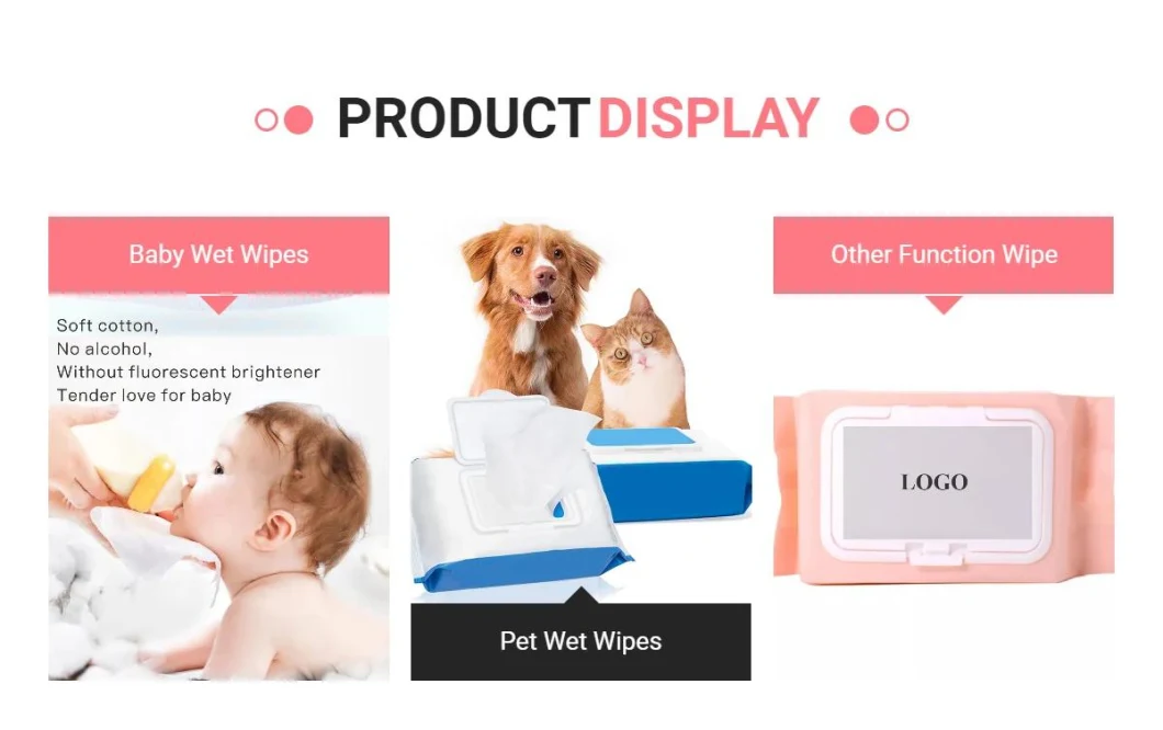 Custom Women&prime;s Wipes Own Brand Face Wipe Oil-Free Disposable Private Label Makeup Remover Wipes