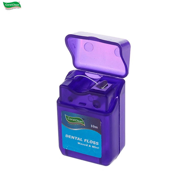 Plastic Box 2PCS Set Nylon or PTFE Dental Floss Wholesale Oral Care