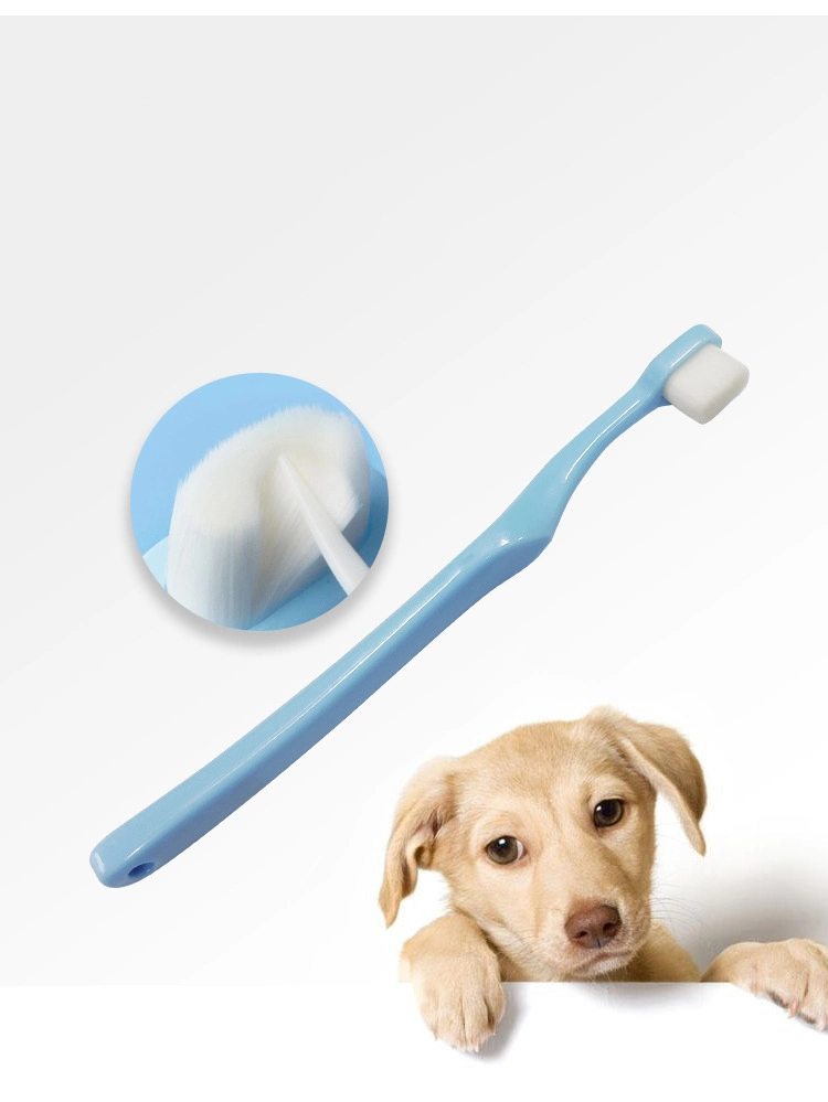 Soft Hair Superfine Super Soft Pet Ten Thousand Hair Toothbrush Small Head Nano Tooth Seam Dog Brush