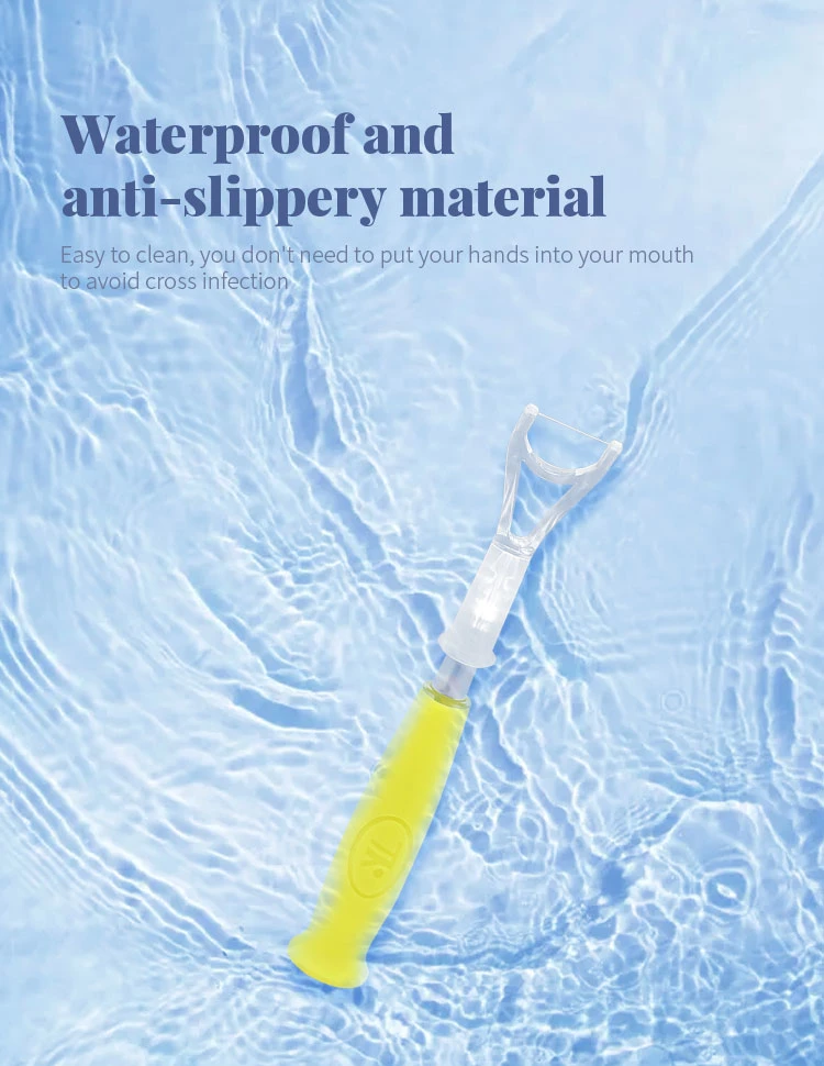 Wholesale Glowing Dental Floss Pick Waterproof Dental Floss for Cleaning