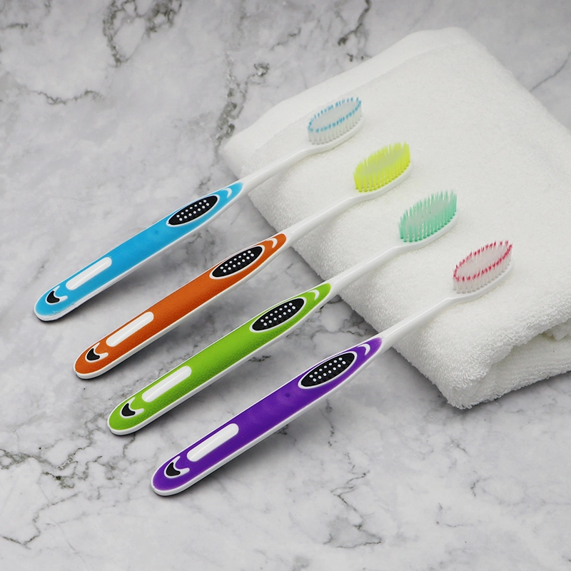 2023 Professional Teeth Cleaning Adult Tooth Brush Soft Bristles/Custom Logo Printing Toothbrush