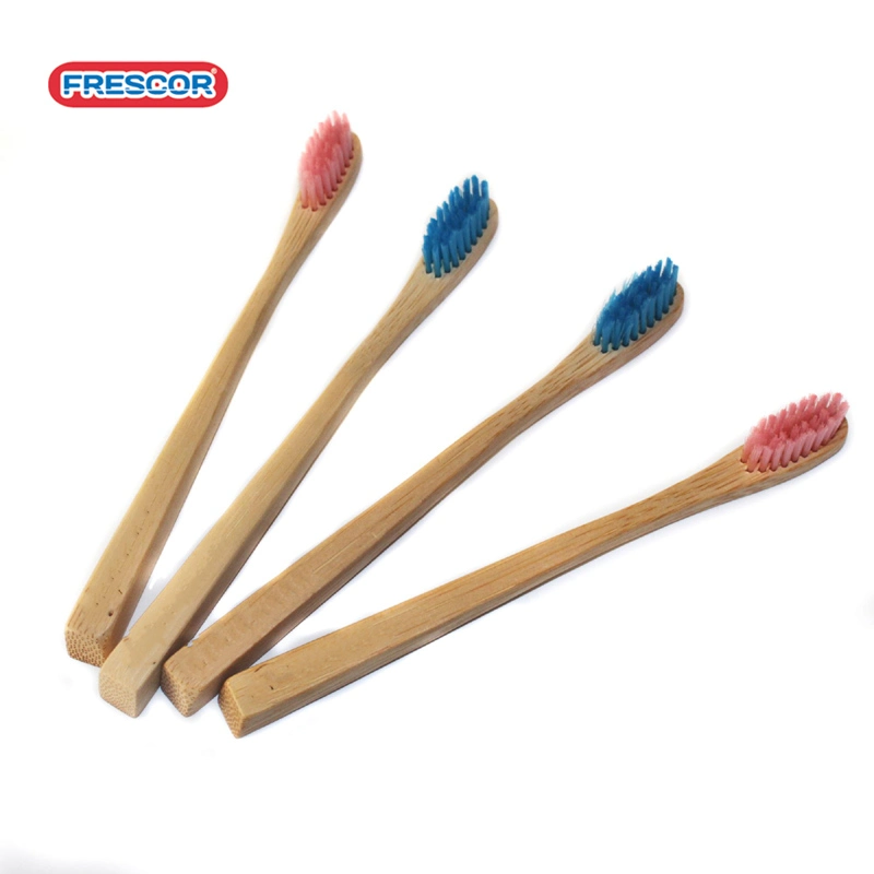 High Quality Low Price Custom Logo Color Wholesale Natural Adult Kid Bamboo Toothbrush