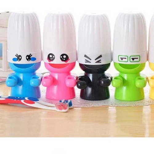 Selling Lovers Toothpaste Toothbrush Holder Stand Rack Bathroom Sets Hot Sale