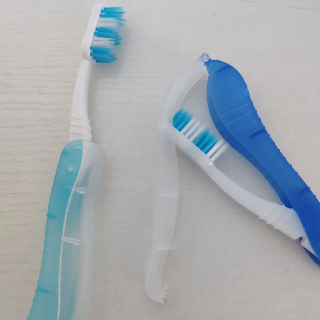 Foldable Disposable Convenient Toothbrush for Toohbrush Custom