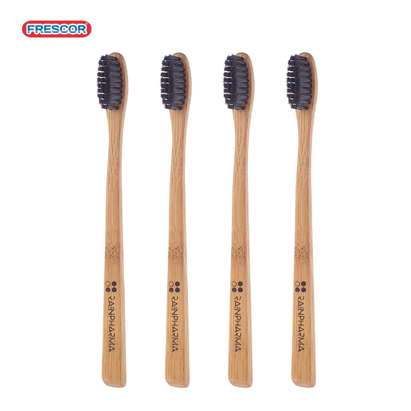 High Quality Low Price Custom Logo Color Wholesale Natural Adult Kid Bamboo Toothbrush