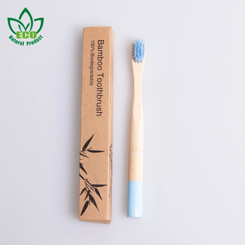 High Quality Bamboo Toothbrush Kid Children Soft Bristle Wholesale Healthy Natural Multiple Colors Eco-Friendly Toothbrushes