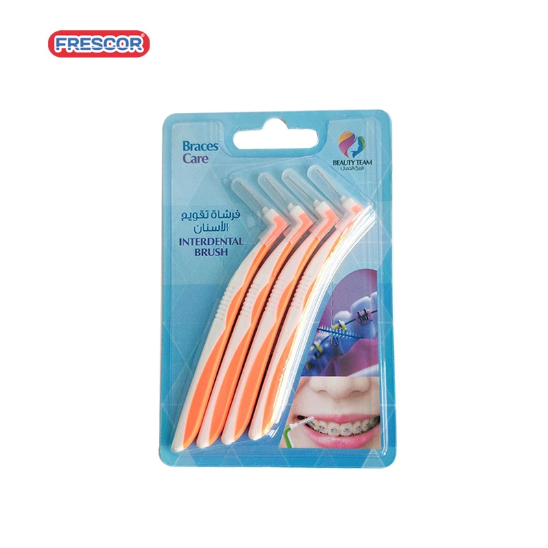 OEM PLA Biodegradable Orthodontic Dental Disposable Toothbrush Interdental Brush