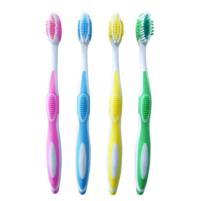 Gum Massage&amp; Tongue Scraper Toothbrush/Soft Nylon Bristles/FDA Approval