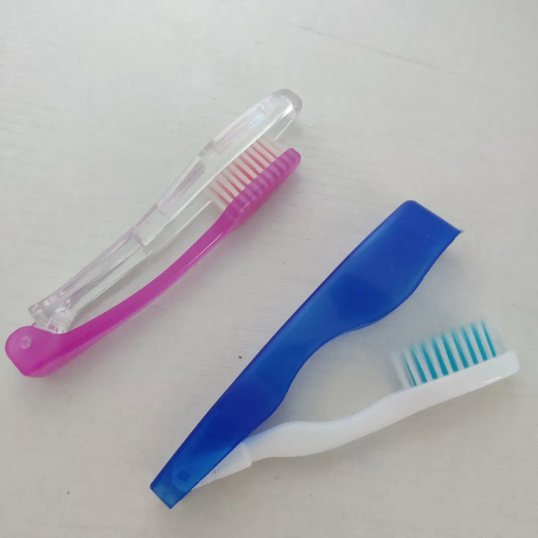 Foldable Disposable Convenient Toothbrush for Toohbrush Custom