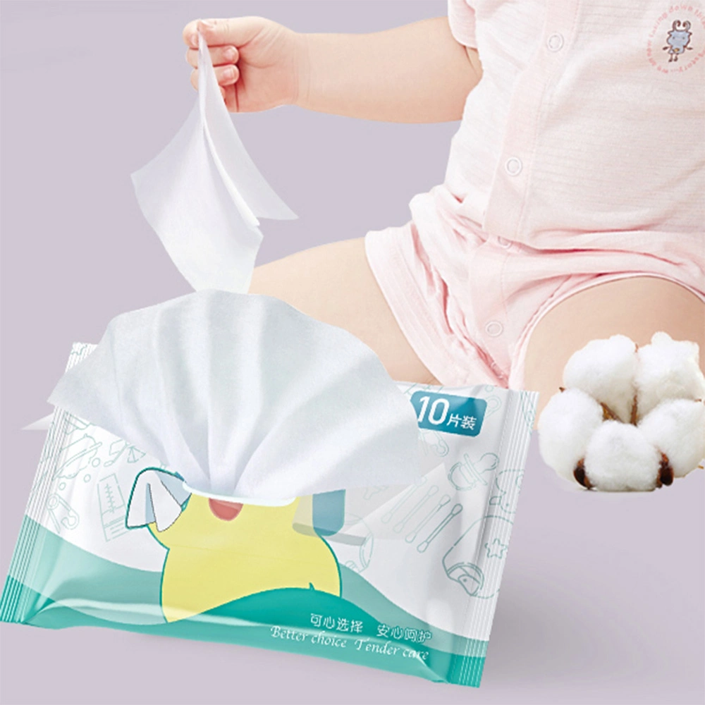 Organic Biodegradable Eco-Friendly Flushable Bamboo Non-Woven Non Chemical Wet Wipes