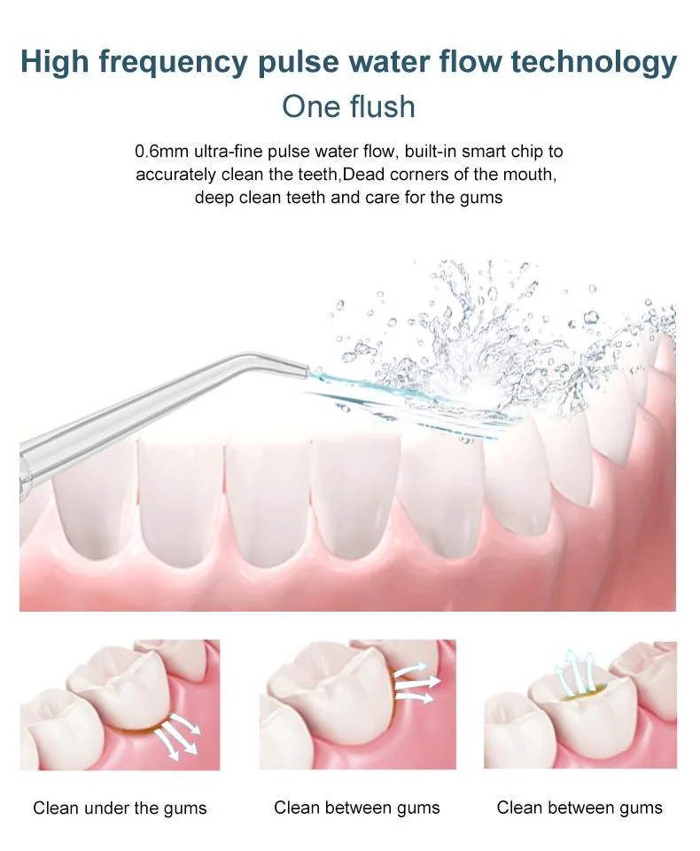 2021 Water Flossers Electric Dental Floss for Teeth Portable Teeth Whitening Cordless Oral Irrigator Water Flosser