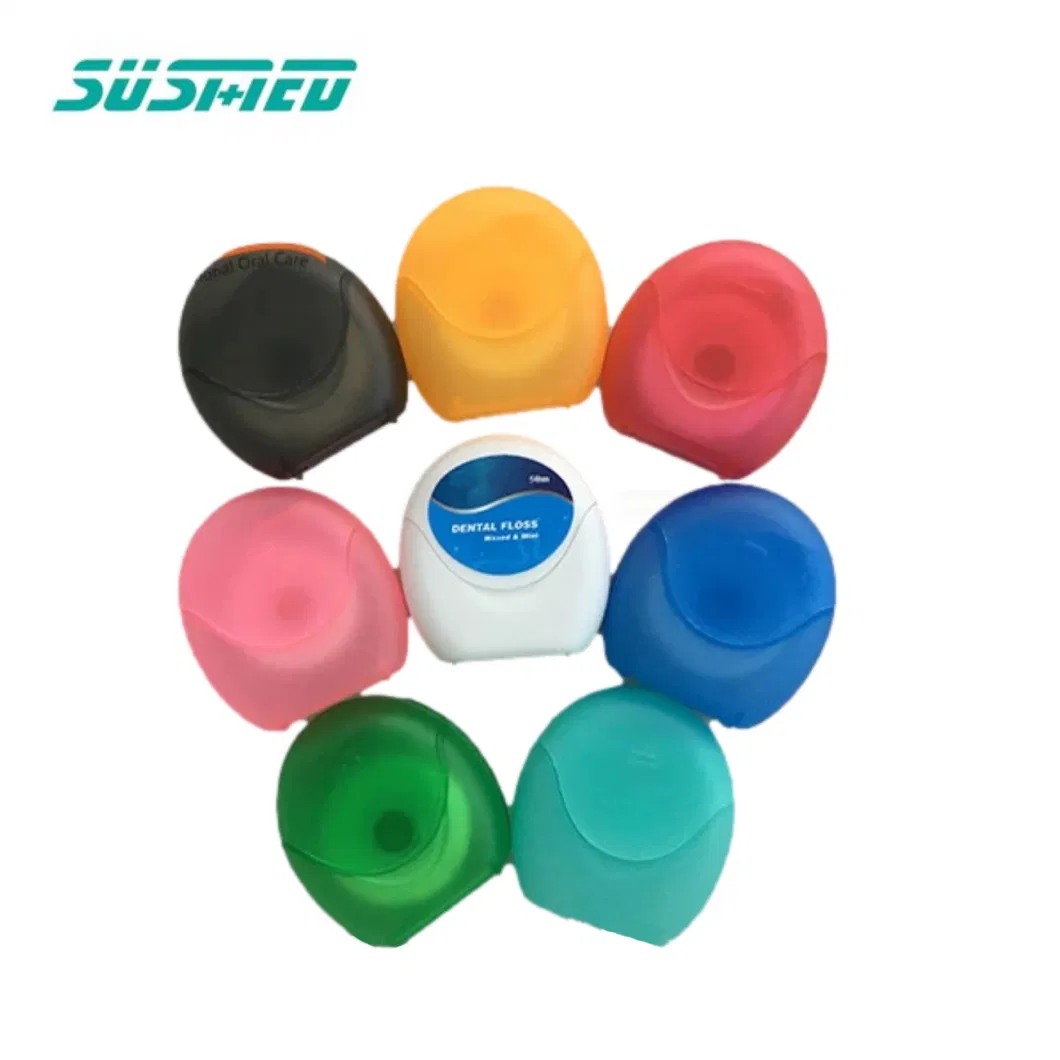 High Quality Flosser Individual Silk Dental Floss Pick 50pcshot Sale Products