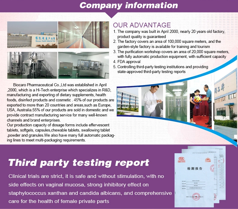 Efficient Cleaning and Killing of Bacteria Denture Cleansing Tablet