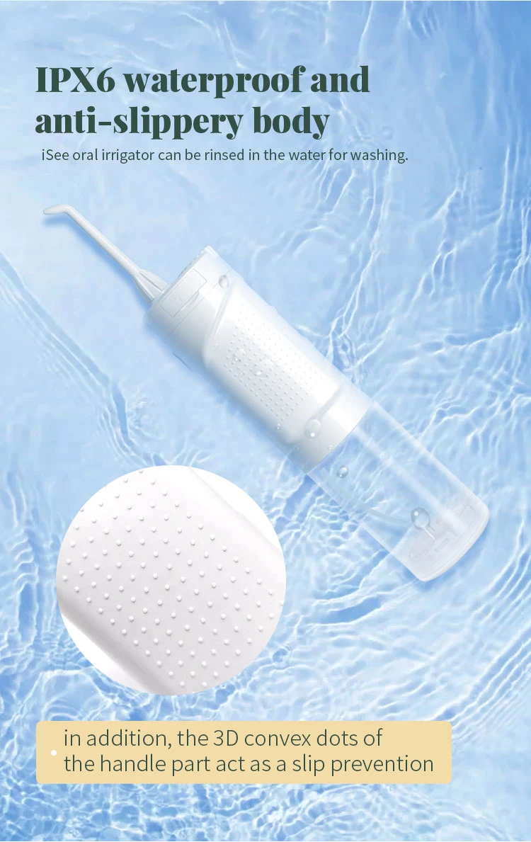 Stepless Speed Regulation Water Dental Flosser for Deep Teeth Cleaning