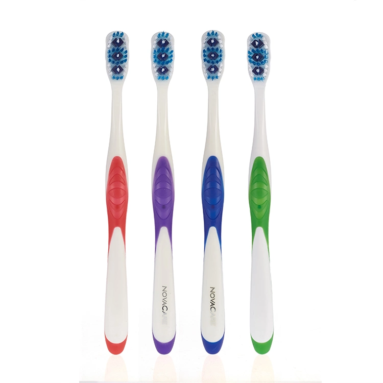 Wholesale High Quality Soft Nylon Bristles Manual Toothbrush Manufacturers Cheap OEM Logo Adult Plastic Tooth Brush