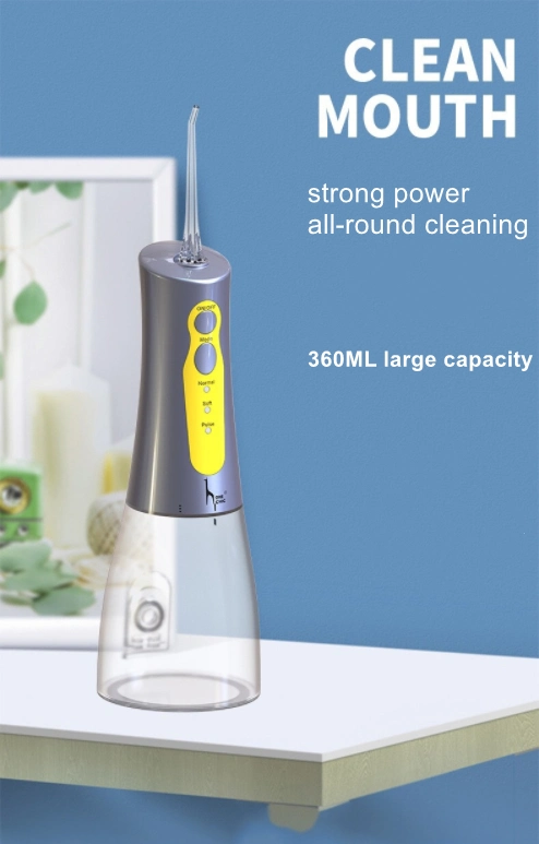 New Portable 360ml Large Capacity Water Tank Electric Dental Flosser