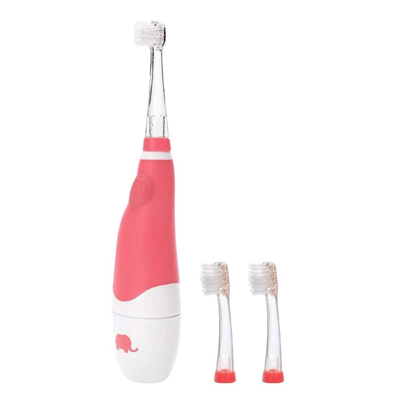 Wholesale Cartoon Soft Bristles Multi-Function Battery Powered Waterproof Kids Electric Toothbrush