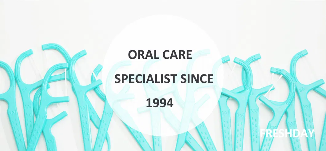 Disposable Natural Biodegradable Kids Toothpicks Oral Care Eco Dental Floss Pick