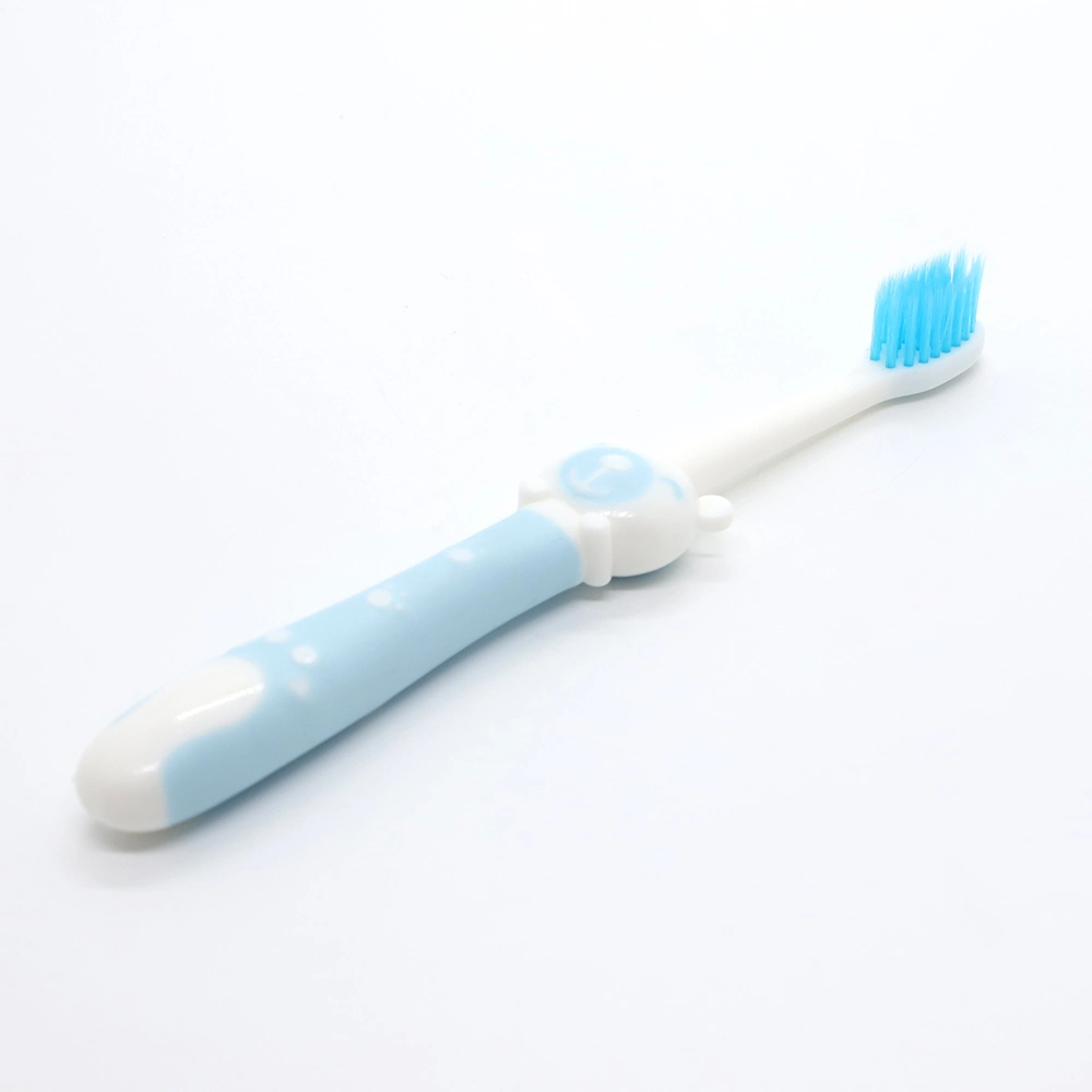 New Design Cute Small Baby Durable Stylish Soft Baby Manual Silicone Toothbrush Children&prime;s Toothbrush