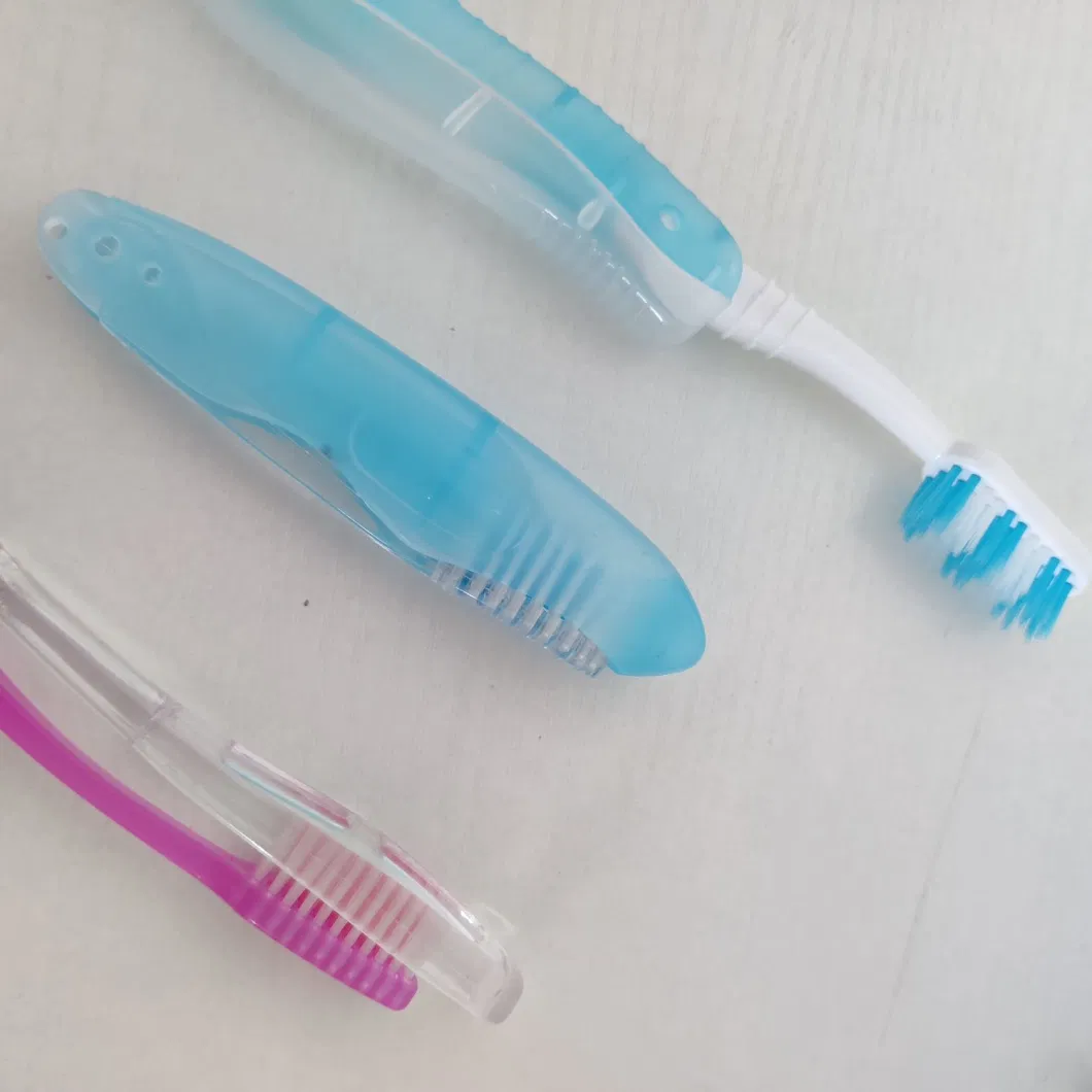 Foldable Disposable Convenient Toothbrush for Toohbrush Custom