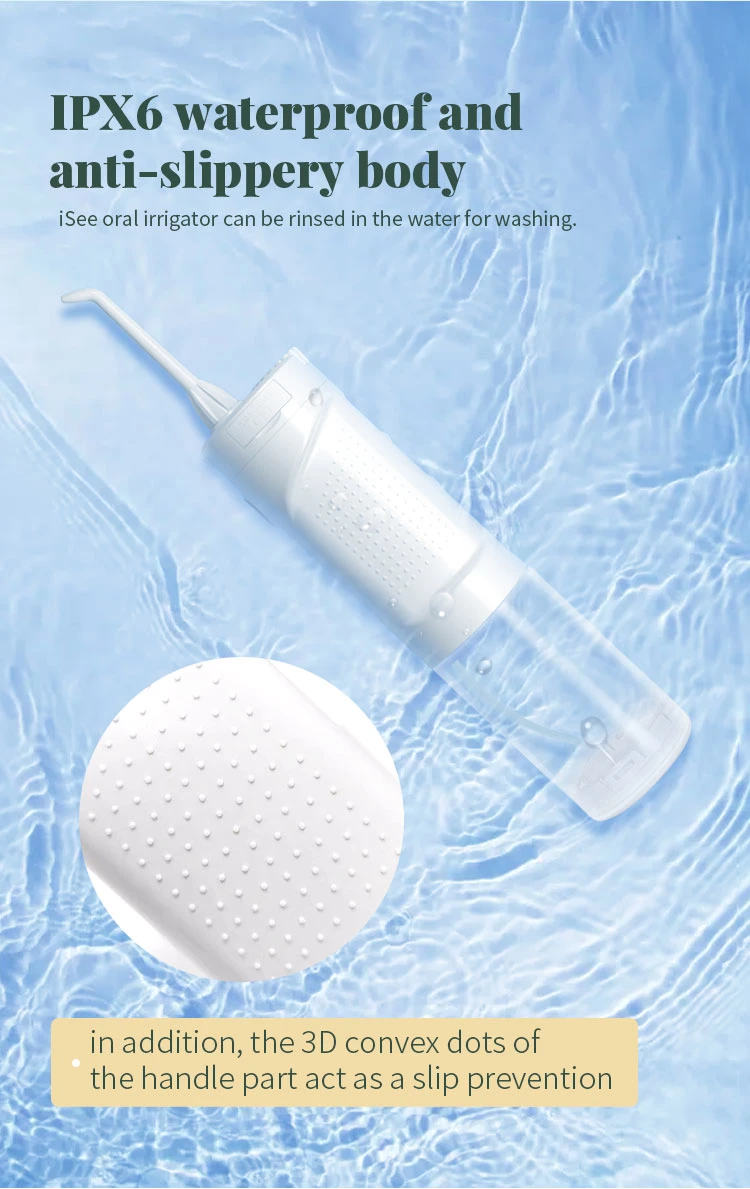 Isee Stepless Speed Regulation Medical Material Dental Water Floss