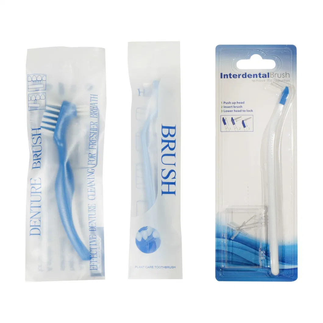 Interproximal Dental Interdental Brush Toothbrush Portable