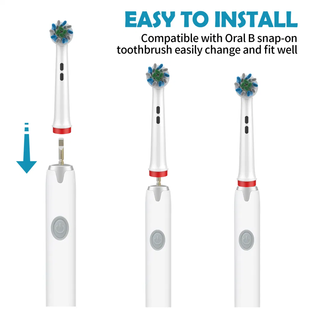 Hot Sale 4 Pack Replacement Electric Toothbrush Heads Compatible with Oral B