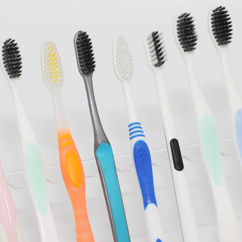 Adult Toothbrush with Colorful Pictures High Quality Soft Nylon Toothbrush Bristles
