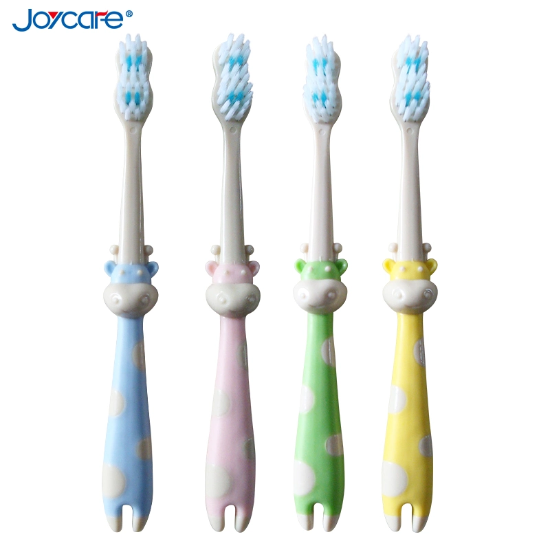 New Cartoon Design Toothbrush for Child/Baby Dental Care Soft Bristles Customized Logo Toothbrush