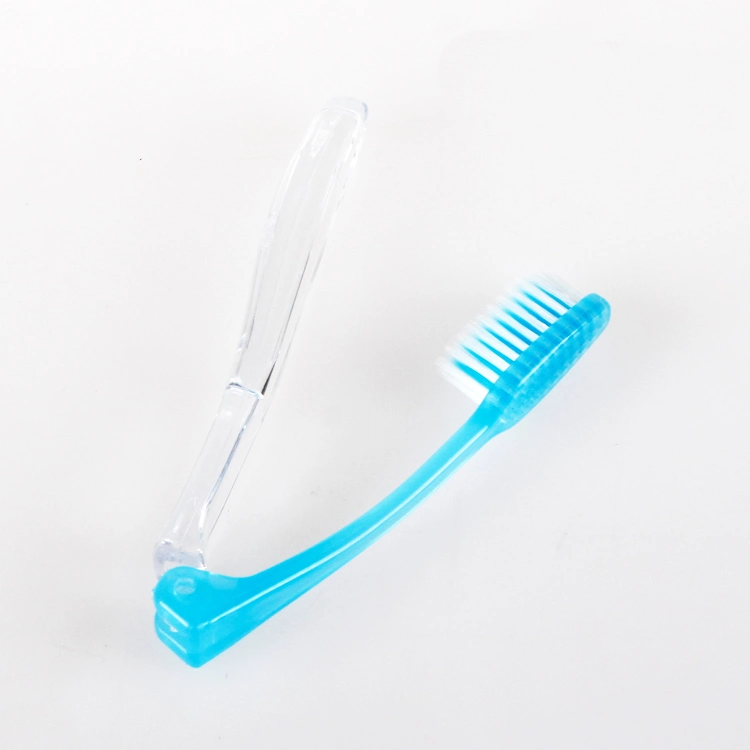 Compact and Portable Adults Kids Folding Travel Toothbrush