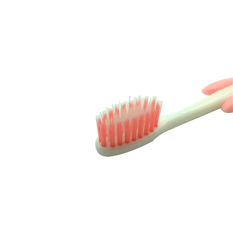 Anti-Slip Handle Cartoon Printing Soft Bristle Kids Toothbrush with Tongue Cleaner